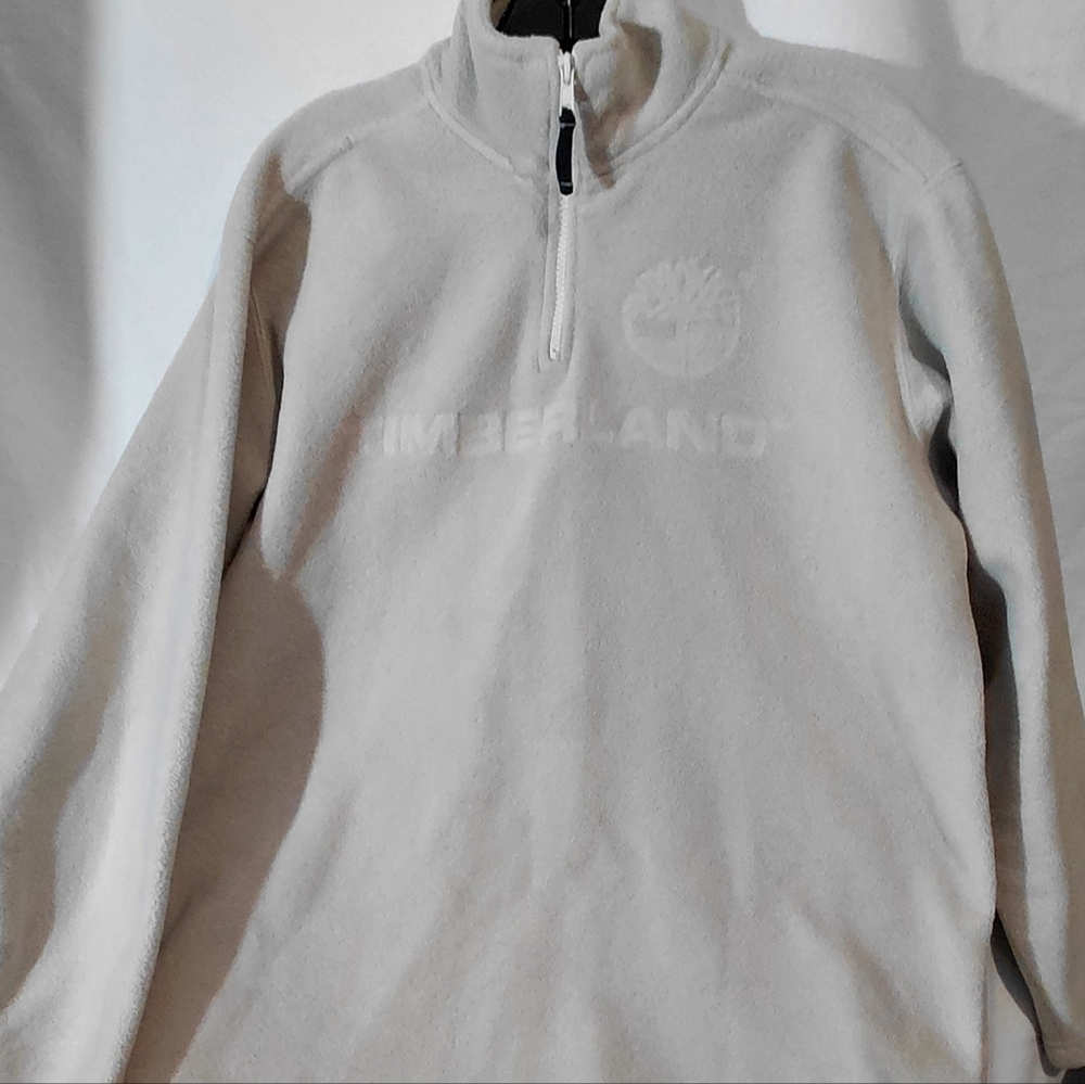 Timberland Men's Gray Zip-Up Sweater
